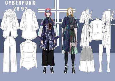 賽博朋克2092 周玉林的服裝設計美學